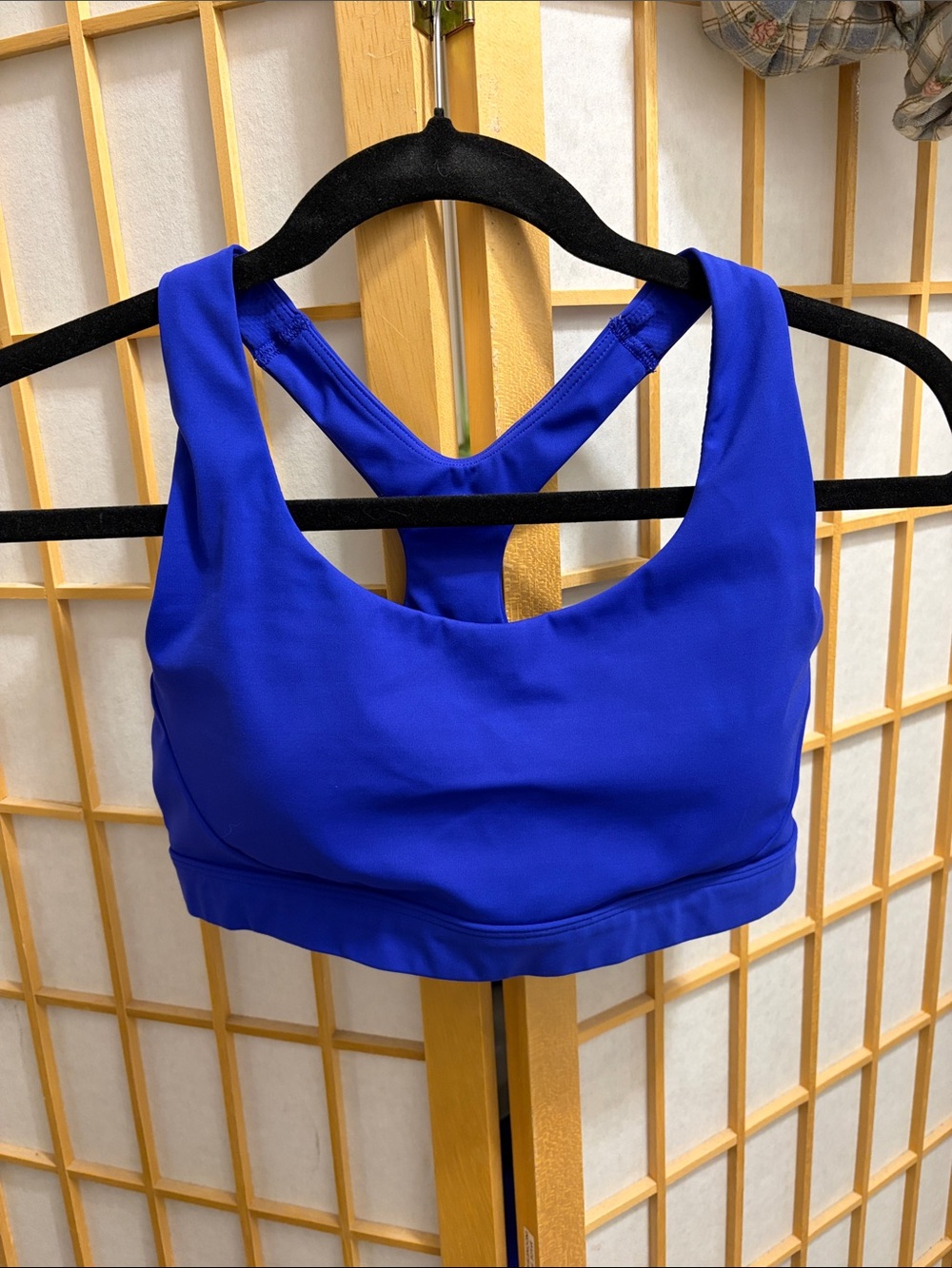 Athleta Interval Bra in Royal Blue